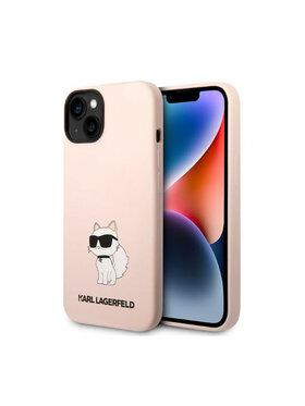KARL LAGERFELD KARL LAGERFELD Etui na telefon Silicone NFT Choupette Różowy
