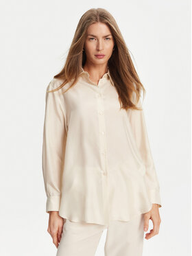 Marella Marella Camicia Alec 2513111015 Écru Regular Fit