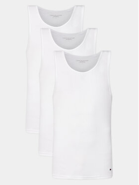 Tommy Hilfiger Tommy Hilfiger Set od 3 tank topa UM0UM03179 Bijela Slim Fit