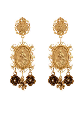 Dolce&Gabbana Dolce&Gabbana Klipsy WEG6M1 W0001 Złoty