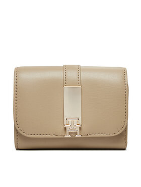 Tommy Hilfiger Tommy Hilfiger Portofel Mic de Damă Th Heritage Med AW0AW16579 Bej