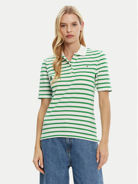 Tommy Hilfiger Tommy Hilfiger Polokošile 1985 WW0WW43224 Zelená Regular Fit