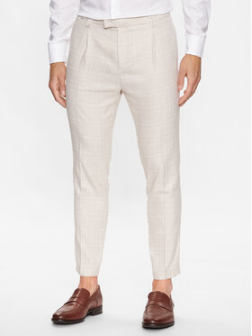 CINQUE CINQUE Текстилни панталони Cisando 2108 Бежов Regular Fit
