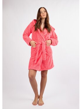 DKaren Lingerie DKaren Lingerie Szlafrok Diana Krótka Koralowy