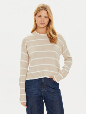 Brave Soul Brave Soul Sweter LK-230MASONC Beżowy Regular Fit