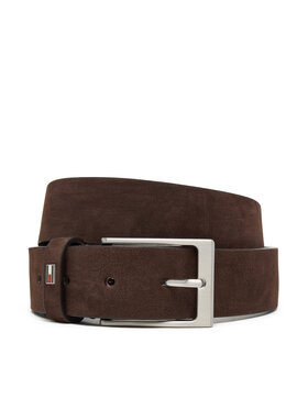 Tommy Hilfiger Tommy Hilfiger Pasek Męski Layton 3.5 Nubuck AM0AM13754 Brązowy