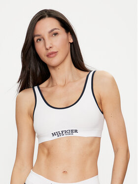 Tommy Hilfiger Tommy Hilfiger Podprsenkový top UW0UW05217 Bílá