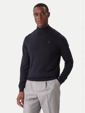 KARL LAGERFELD KARL LAGERFELD Rollkragenpullover 655002 554399 Dunkelblau Slim Fit