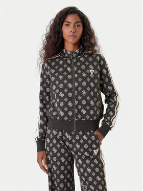 Guess Guess Džemperis V5YQ07 K0282 Žalia Regular Fit