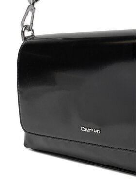 Calvin Klein Torbica Ck Must Conv Shoulder Bag_Shiny K60K612885 Crna