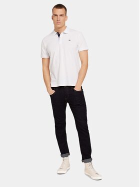 Tom Tailor Polo Majica 1027713 Bela Regular Fit