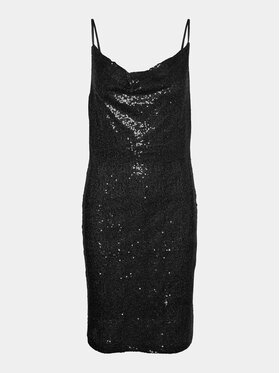 Vero Moda Vero Moda Koktejlové šaty 10295675 Čierna Regular Fit