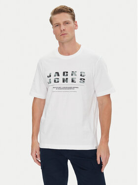 Jack&Jones Jack&Jones Póló Recharge 12274716 Fehér Relaxed Fit