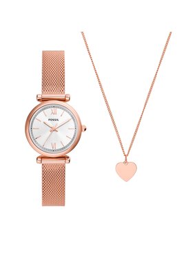 Fossil Fossil Ročna ura Carlie ES5314SET Roza