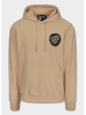PITBULL PITBULL Bluza GRAFFITI Beżowy Regular Fit