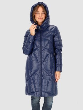 Perso Perso Kurtka damska BLH236060FX Niebieski Regular Fit