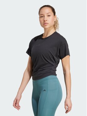 adidas adidas Koszulka techniczna 151255 Czarny Oversize