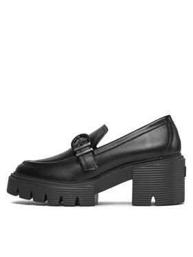 Stuart Weitzman Nizki čevlji Maverick Soho Loafer SF624 Črna