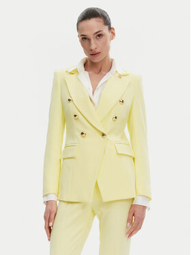 Maryley Maryley Pintsak 25EB139/43LL Kollane Regular Fit