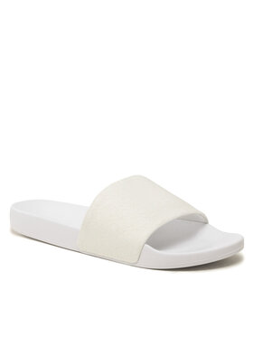 Calvin Klein Calvin Klein Pantoletten Pool Slide Mono HM0HM00963 Weiß