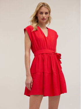 Motivi Motivi Vestito da giorno 7095W001502N016 Rosso Flare Fit