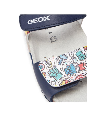 Geox Sandale J Ghita Boy J458LE 00004 C4243 M Tamnoplava