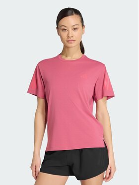 adidas adidas Koszulka techniczna 158728 Różowy Regular Fit