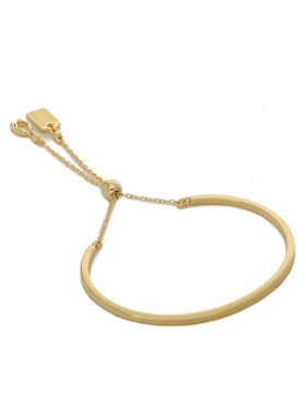 Coach Coach Гривна Slider Bangle Bracelet 37440610GLD710 Златист
