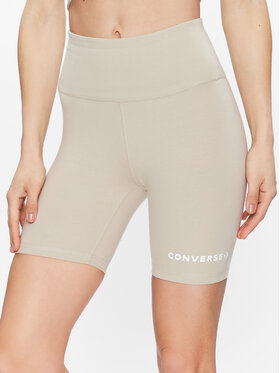 Converse Converse Sportshorts Wordmark 10024539-A02 Écru Slim Fit