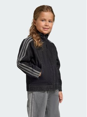 adidas adidas Bluza Firebird Czarny Loose Fit