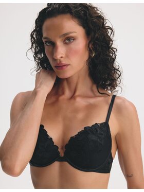 Esotiq Esotiq Biustonosz push-up 45923 Czarny