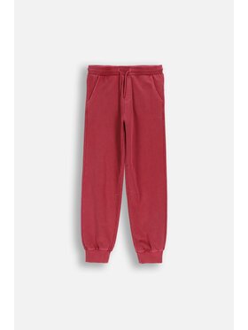 Coccodrillo Coccodrillo Spodnie dresowe WC6120104FBJ-017 Bordowy Regular Fit