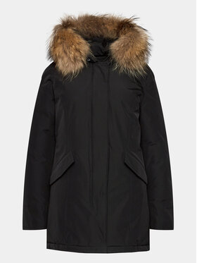 Woolrich Woolrich Daunenjacke Arctic Raccoon CFWWOU0538FRUT0001 Schwarz Regular Fit