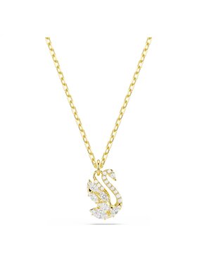 Swarovski Swarovski Naszyjnik Swan 5754626 Złoty