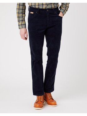 Wrangler Wrangler Pantaloni di tessuto TEXAS Blu Straight Fit