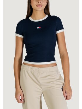 Tommy Jeans Tommy Jeans T-shirt DW0DW22575 Blu Casual Fit
