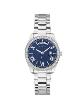 Guess Guess Hodinky GW0307L1 Stříbrná