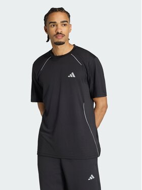 adidas adidas Koszulka techniczna 167882 Czarny Regular Fit