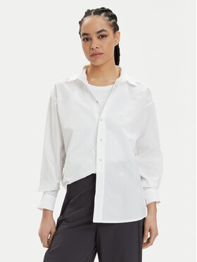 Champion Champion Πουκάμισο 117204 Λευκό Oversize