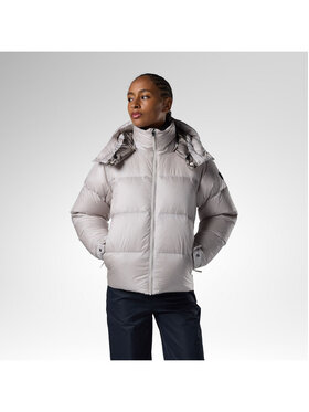 Rossignol Rossignol Kurtka zimowa W Abel Down Hoodie Jacket Srebrny Regular Fit