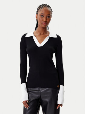 KARL LAGERFELD KARL LAGERFELD Pullover A4W18043 Schwarz Slim Fit