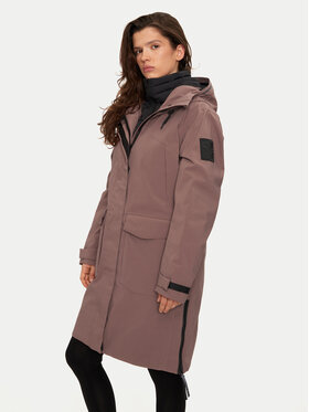 Halti Halti Parka Bergga 065-0425 Brązowy Relaxed Fit