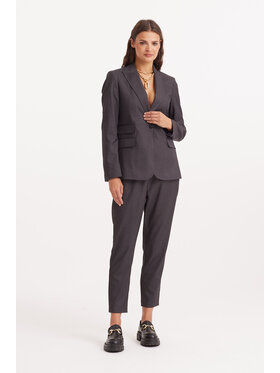 CASTELLANI CASTELLANI Garnitur Imel Szary Regular Fit