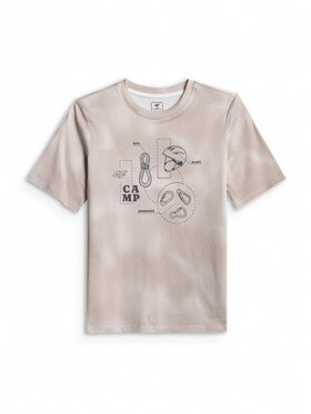 4F 4F T-Shirt ENJOY THE OUTDOORS Kolorowy Regular Fit