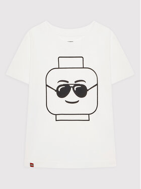 LEGO Wear LEGO Wear T-Shirt 12010544 Biały Regular Fit