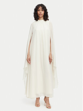 Vero Moda Vero Moda Večerné šaty Jasmine 10347654 Krémová Relaxed Fit