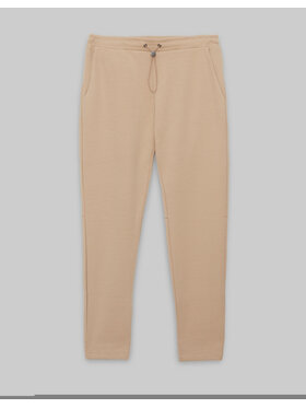 Borgio Borgio Spodnie dresowe bisenti Beżowy Slim Fit
