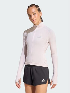 adidas adidas Kurtka do biegania 158654 Fioletowy Fitted Fit