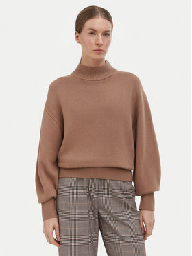 HUGO HUGO Pullover Sorellenio  50569389 Hellbraun Relaxed Fit