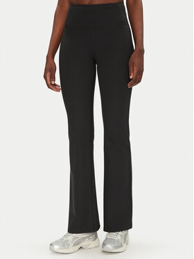 Girlfriend Collective Girlfriend Collective Legingi Rib Flare 4038RIB Melns Slim Fit